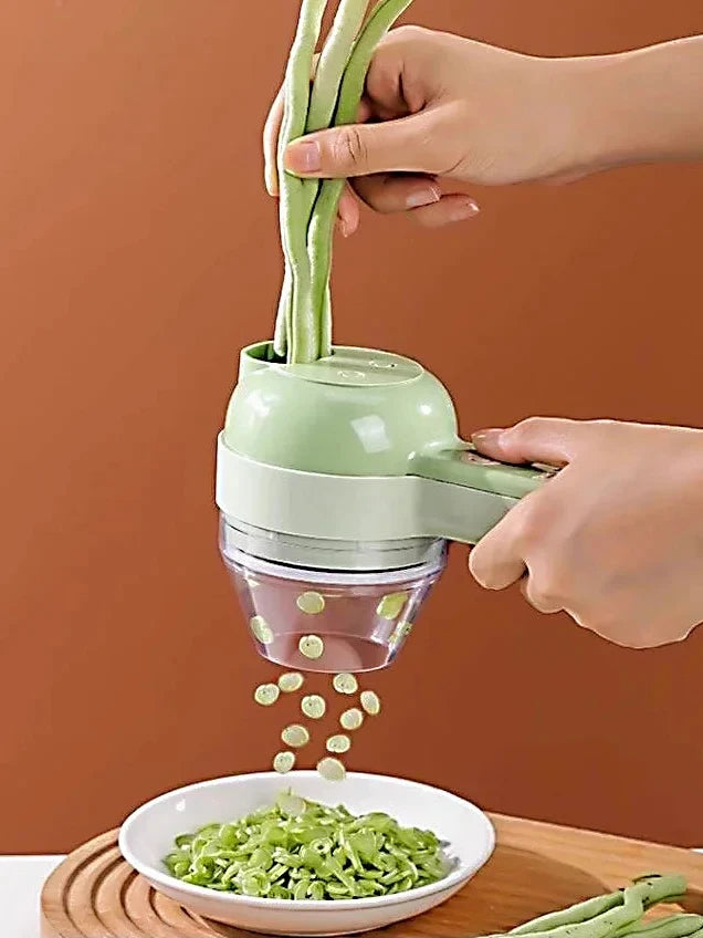 Portable Multifuction Electric Vegetable Chopper Rechargeable Handheld Cordless Food Processor for Meat Garlic Pepper Onion