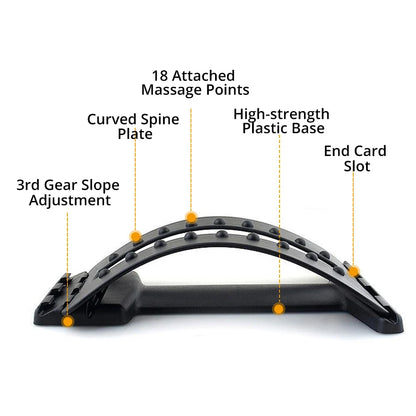 Magnetic Back Massage Muscle Relax Stretcher Posture Therapy Corrector Back Stretch Spine Stretcher Lumbar Support Pain Relief