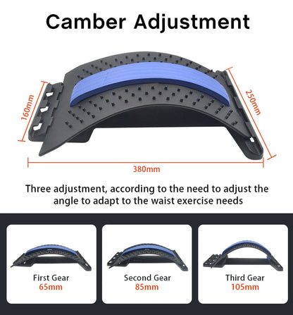 Magnetic Back Massage Muscle Relax Stretcher Posture Therapy Corrector Back Stretch Spine Stretcher Lumbar Support Pain Relief